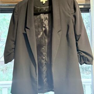 Silence + Noise Classic Black Blazer